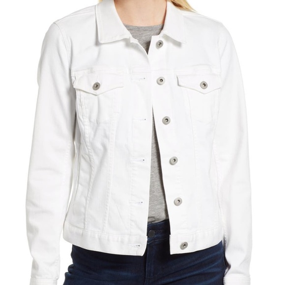 Two by Vince Camuto Nordstrom white denim jacket - Picture 6 of 13